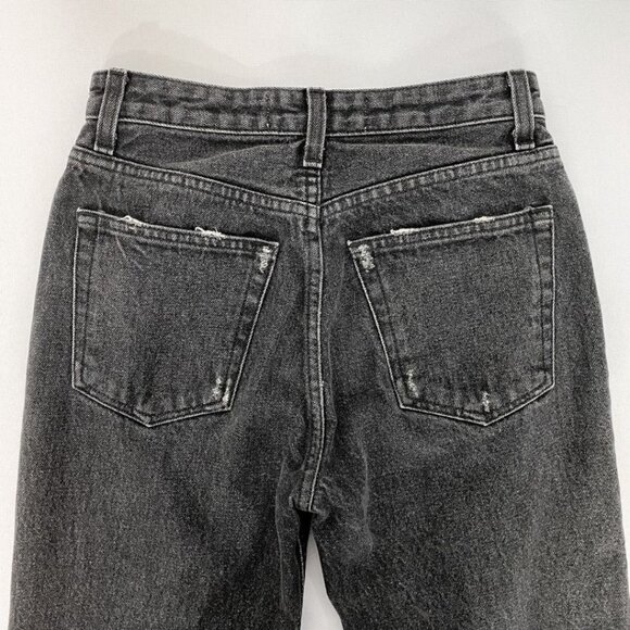 REFORMATION HIGH RISE CIGARETTE IN CHARCOAL GREY CUT LY008 - 25 - Picture 9 of 10